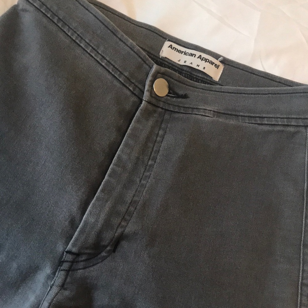 American apparel high waisted jegging